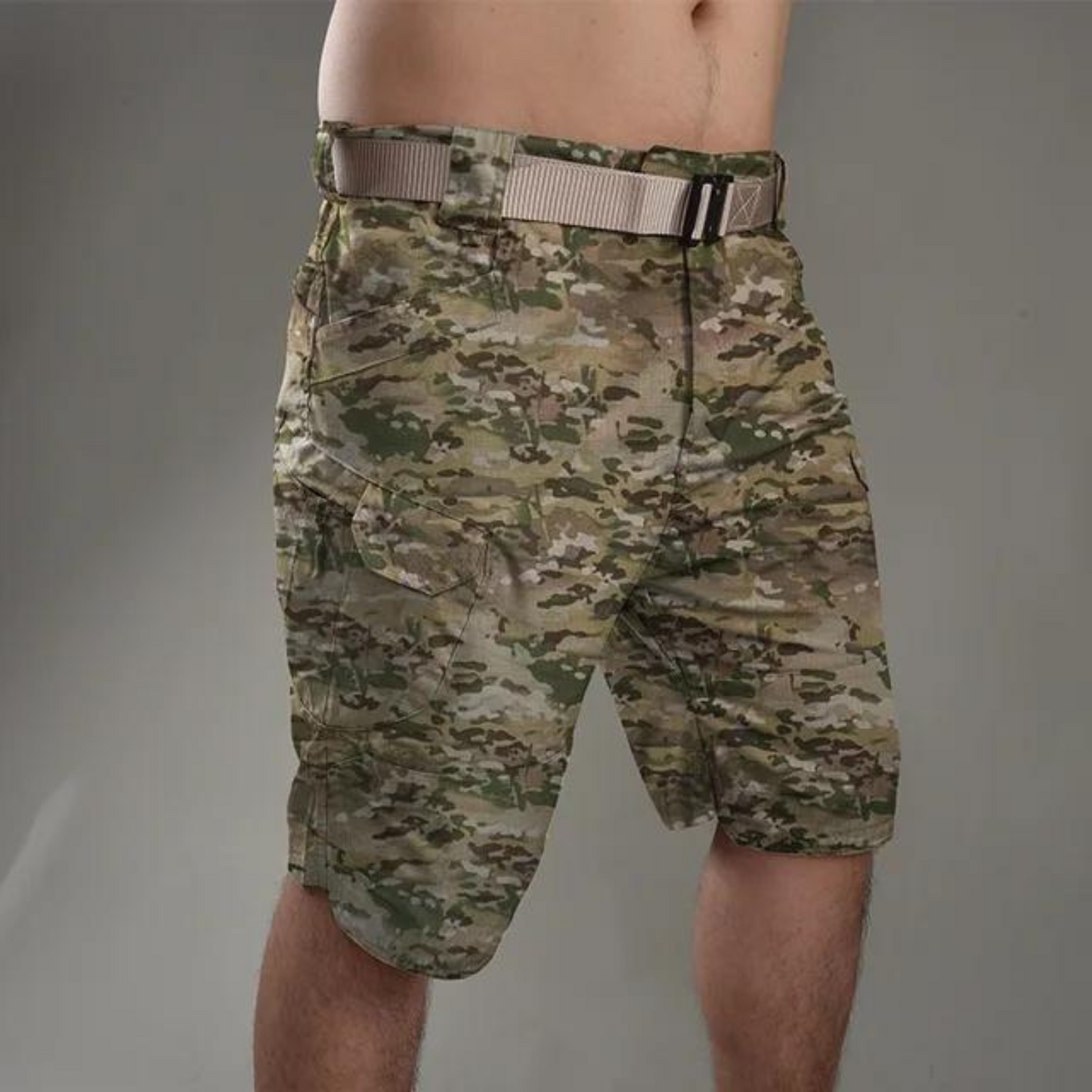 Dante short heren – camo cargo short met zomerse functionaliteit