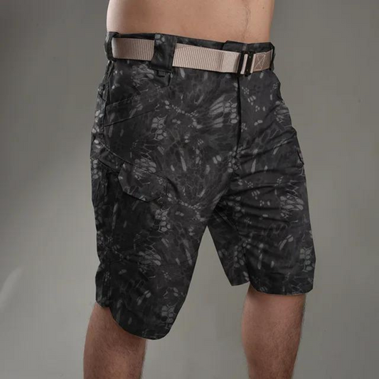 Dante short heren – camo cargo short met zomerse functionaliteit