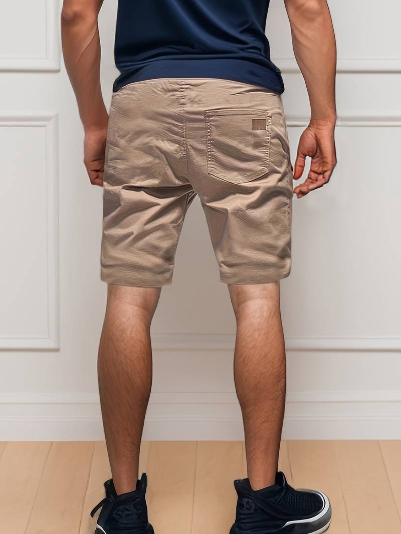 Nils short heren – comfortabele cargo short met praktische zomerstijl