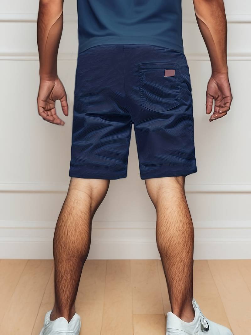 Nils short heren – comfortabele cargo short met praktische zomerstijl