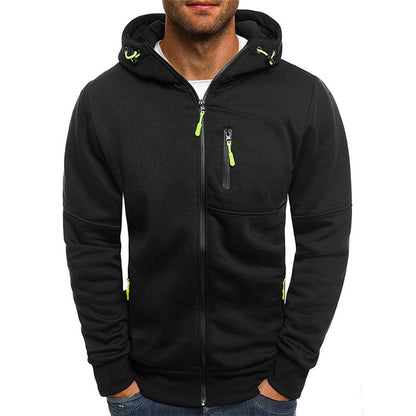 Dante – Heren Zip-Up Hoodie | Praktisch & Comfortabel