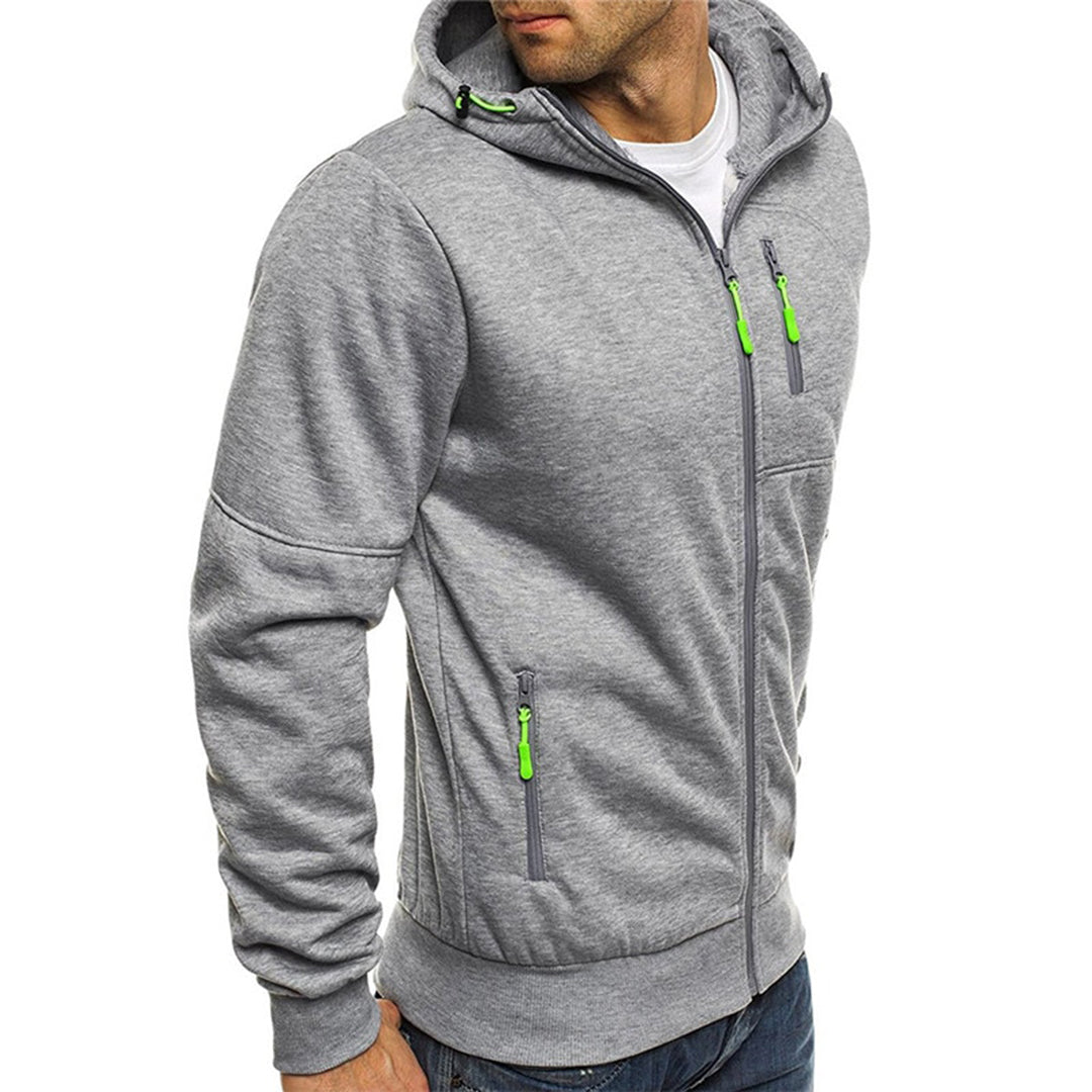 Dante – Heren Zip-Up Hoodie | Praktisch & Comfortabel