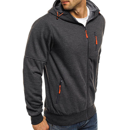 Dante – Heren Zip-Up Hoodie | Praktisch & Comfortabel