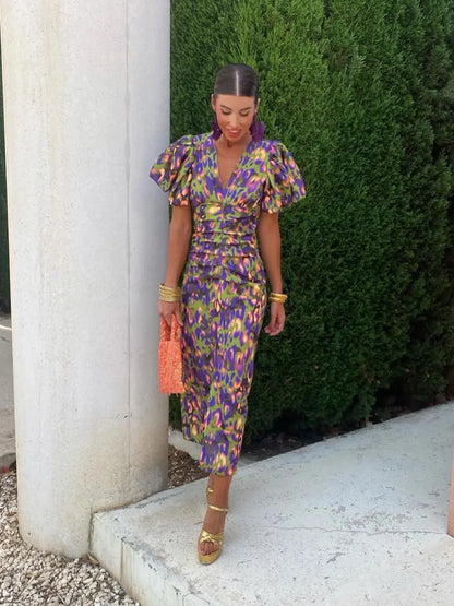 Amara jurk dames – zwierige zomerjurk met tijdloze elegantie