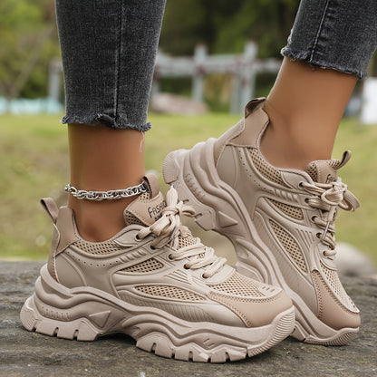 Luna – Comfortabele Beige Sneakers voor Dames