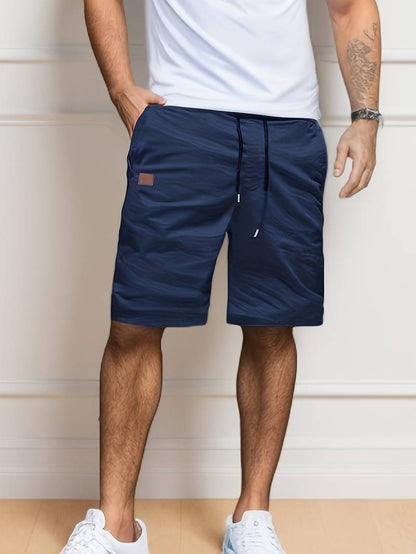 Nils short heren – comfortabele cargo short met praktische zomerstijl