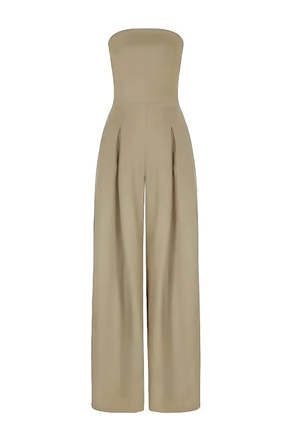 Inès jumpsuit dames – strapless zomerjumpsuit met elegant silhouet