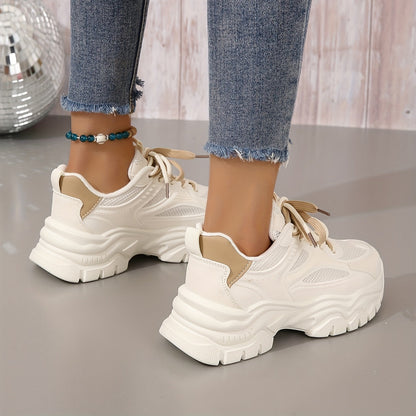 Luna – Comfortabele Beige Sneakers voor Dames