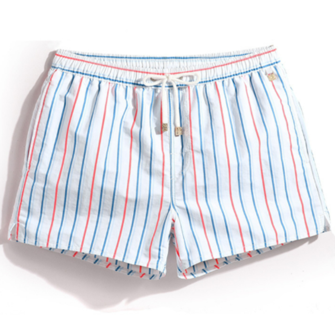 Nael short heren – gestreepte zomershort voor ontspannen dagen
