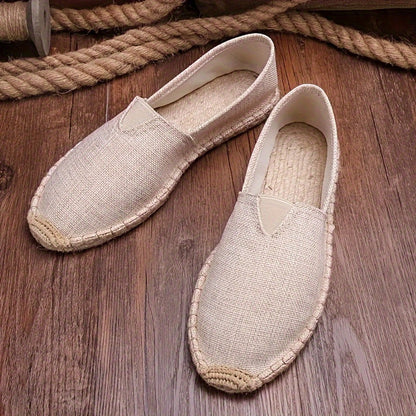 Nico espadrille heren – zomerse slip-on schoen met casual comfort