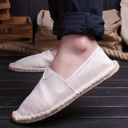 Nico espadrille heren – zomerse slip-on schoen met casual comfort
