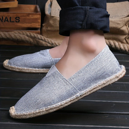 Nico espadrille heren – zomerse slip-on schoen met casual comfort