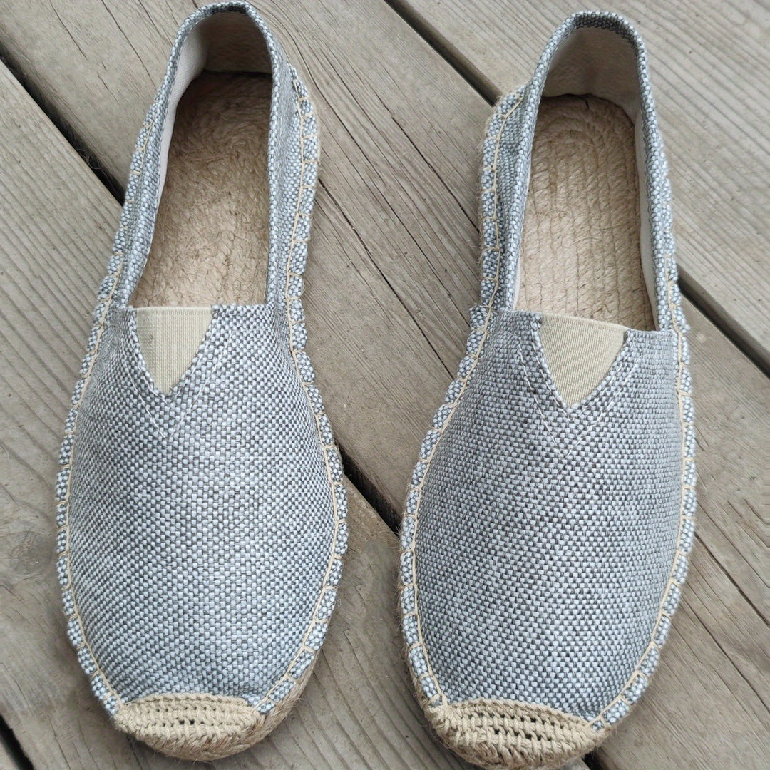 Nico espadrille heren – zomerse slip-on schoen met casual comfort