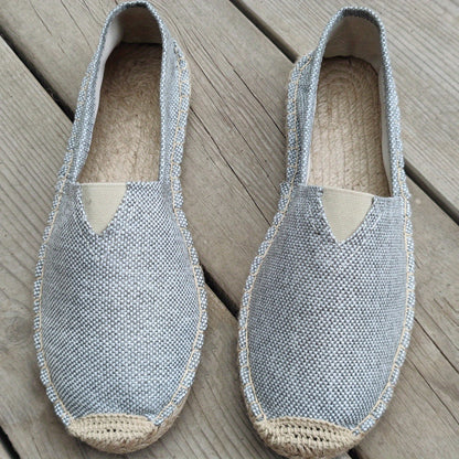 Nico espadrille heren – zomerse slip-on schoen met casual comfort