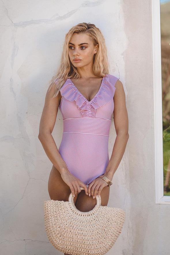 Niva badpak dames – vintage zwemlook met flatterende pasvorm